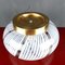 Mid-Century Swirl Murano Glass Ceiling / Wall Lamp, Italy 10