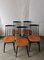 Mid-Century Dining Chairs by Ilmari Tapiovaara, 1960s, Set of 5 4