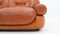 Vintage Italian Leather Sofa by Mobil Girgi, 1970s 9