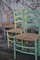 Rustic Dining Chairs, 1950s, Set of 4 12