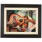 Serge Magnin, Cubist Still Life with Guitar, 1960, Oil Painting 1