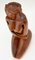 Cubist Hand Carved Wooden Sculpture of a Seated Nude France, 1960, Image 11