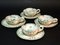 Antique Italian Medieval Majolica Tea Set by Ilario Ciaurro, 1900s, Set of 12 2