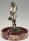 Andre Gilbert, Art Deco Centerpiece with Bronze Sculpture of Dancing Girls, France, 1925, Image 6