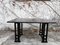 Cassina Style Black Ash Dining Table, 1980s, Image 1