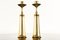 Vintage Danish Brass Candleholders by Jens Quistgaard for Dansk Design, 1960s, Set of 2 2