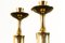Vintage Danish Brass Candleholders by Jens Quistgaard for Dansk Design, 1960s, Set of 2 4