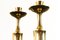 Vintage Danish Brass Candleholders by Jens Quistgaard for Dansk Design, 1960s, Set of 2, Image 4
