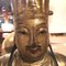 Painted Wooden Chinese Dignitary Sculpture, 1700s 10