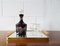 Decanter Mid-Century in cristallo rosso rubino con dettagli a taglio, Immagine 10