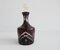 Decanter Mid-Century in cristallo rosso rubino con dettagli a taglio, Immagine 2