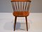 Swedish Oak Bobino Side Chair by Yngve Ekström for Stolab, 1950s, Image 6