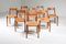 Elm and Natural Leather S24 Dining Chair by Pierre Chapo, 1966, Image 1