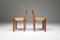 Elm and Natural Leather S24 Dining Chair by Pierre Chapo, 1966, Image 6