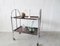 Mid-Century Foldable Rosewood Dinette Bar Trolley, 1960s, Image 10