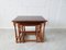 Tables Gigognes en Bois, 1970s, Set de 3 8