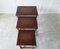 Wood Nesting Tables, 1970s, Set of 3, Image 4