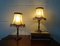 Lampes de Bureau Style Antique, 1970s, Set de 2 2