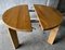 Solid Elm Dining Table from Maison Regain, 1960s 4
