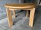 Solid Elm Dining Table from Maison Regain, 1960s, Image 7