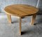 Solid Elm Dining Table from Maison Regain, 1960s, Image 1