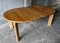 Solid Elm Dining Table from Maison Regain, 1960s 6
