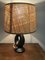 Black Ceramic Table Lamp in the Style of Jacques Blin, 1950s 6