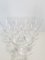 French Crystal Model Troubadour Red Wine Glasses from Daum, 1970s, Set of 10 6