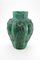 Art Deco Malachite Glass Vase by Artur Pleva for Curt Schlevogt, 1934, Image 10