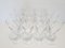French Crystal Model Troubadour White Wine Glasses from Daum, 1970s, Set of 12, Image 2