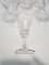 Französische Modell Troubadour Kristallglas Weingläser von Daum, 1970er, 12er Set 6