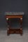 French Mahogany & Marble Console Table, 1850s 10
