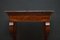 French Mahogany & Marble Console Table, 1850s 11