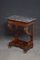 French Mahogany & Marble Console Table, 1850s 1