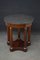 French Mahogany & Marble Guéridon Side Table, 1850s 1