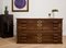 Vintage Oak Architects Plan Chest of Drawers, 1920s, Image 2