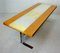 Gray and Gold Mosaic & Walnut Coffee Table with Chrome Frame by Berthold Müller, 1960s 1