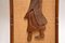 Decorazione da parete decorativa in legno di noce intagliato, anni '60, set di 2, Immagine 6