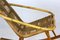 Mid-Century Rattan Rocking Chair, 1960s, Image 9