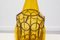 Vintage Iron & Amber Glass Bottle, Image 3