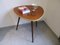 Tavolino da caffè triangolare in teak, anni '60, Immagine 8