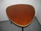 Dreieckiger Teak Couchtisch, 1960er 3