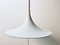 Small White Semi Ceiling Lamp by Claus Bonderup & Torsten Thorup for Fog & Mørup, 1960s, Image 5