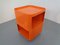 Modular Orange Componibili Trolley by Anna Castelli Ferrieri for Kartell, 1970s 9