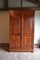 Large Antique Pitch Pine Wardrobe 1