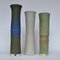 Large Pottery Vessels in Blue, Cream and Sand Glaze, Set of 3, Image 2
