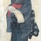 Early 20th Century Japanese Portraits Painted On Silk, Set of 2 4