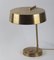 Lampada da tavolo o da scrivania in ottone di Stilux, Italia, anni '50, Immagine 2