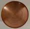 Large Decorative Copper Bowl with Etched Motive, Image 5