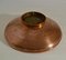 Large Decorative Copper Bowl with Etched Motive 9